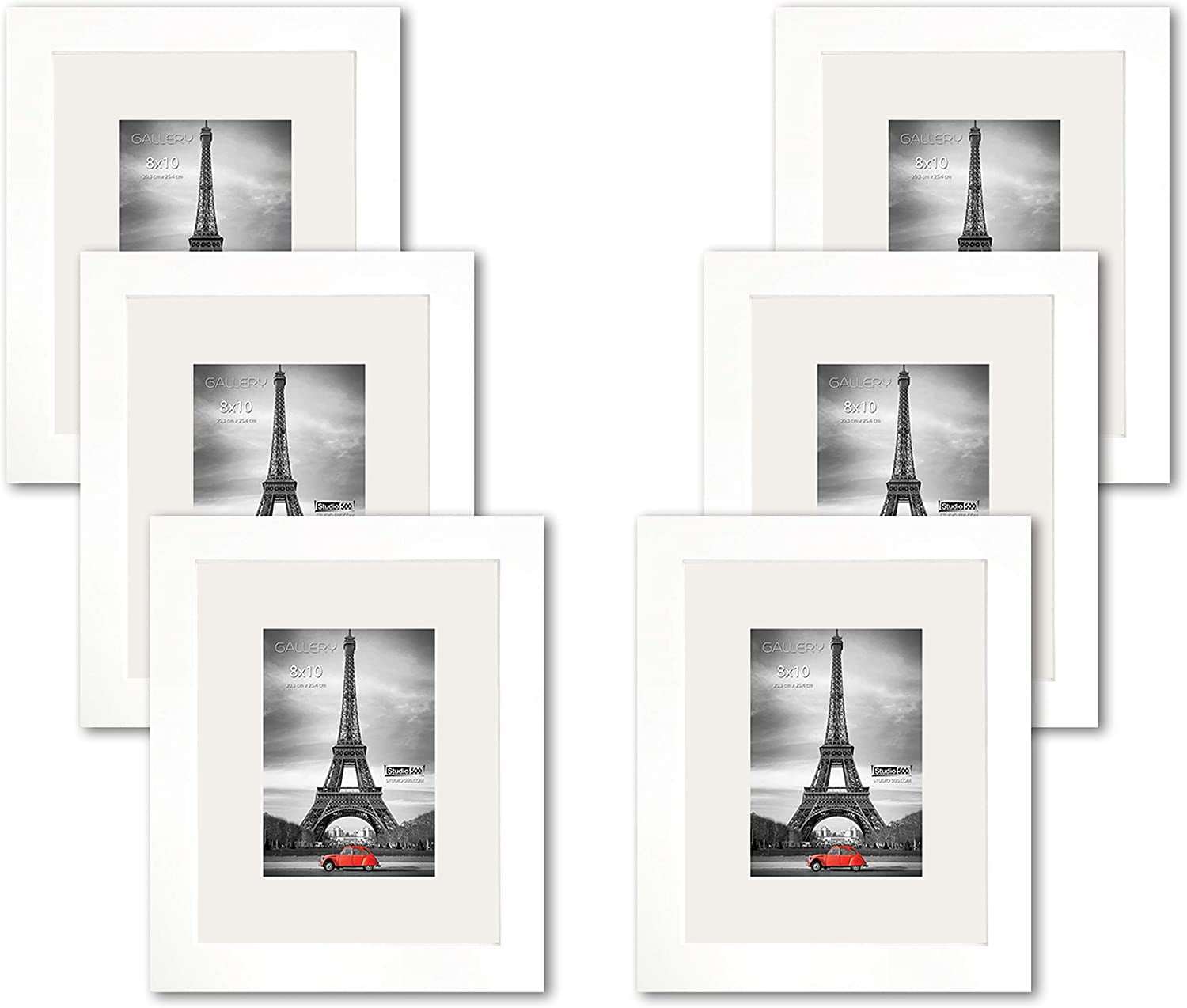 Studio 500 VALUE 2-PACK~16x20 Smooth White Contemporary Picture Frame Set! 