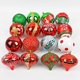 thumbnail image 2 of 5-10 cm 4-6 piezas de bolas de plástico para decoración navideña, adornos para árbol de Navidad, colgantes, decoración para fiestas en el hogar, regalo de Año Nuevo 2025, 2 of 5