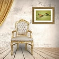 thumbnail image 3 of And Wei, Siyu 32x23 Gold Ornate Wood Framed with Double Matting Museum Art Print Titled - Bee-Eaters Interaction, 3 of 4