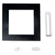 thumbnail image 1 of Macetero de pared moderno para colgar plantas de aire. Negro 20x20x4.5cm, 1 of 9