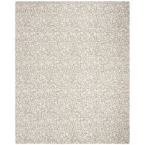 SAFAVIEH Mirage Xanthia Geometric Area Rug, Silver/Cream, 9' x 12'