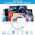 thumbnail image 4 of Mac Book Pro Charger - 118W USB C Fast Charger Power Adapter Compatible with USB C Port MacBook Pro/MacBook Air 16 15 14 13 Inch, New iPad Pro and All USB C Device, Included 6.6f, 4 of 7