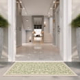 thumbnail image 4 of Safavieh Courtyard Nanda Botanical Indoor/Outdoor Area Rug, Natural/Olive, 4' x 5'7", 4 of 14