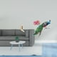 thumbnail image 2 of Organizador de pared plegable con ganchos y decorativo retro de PVC para baño, armario, sala de estar, cocina y decoración del hogar., 2 of 8