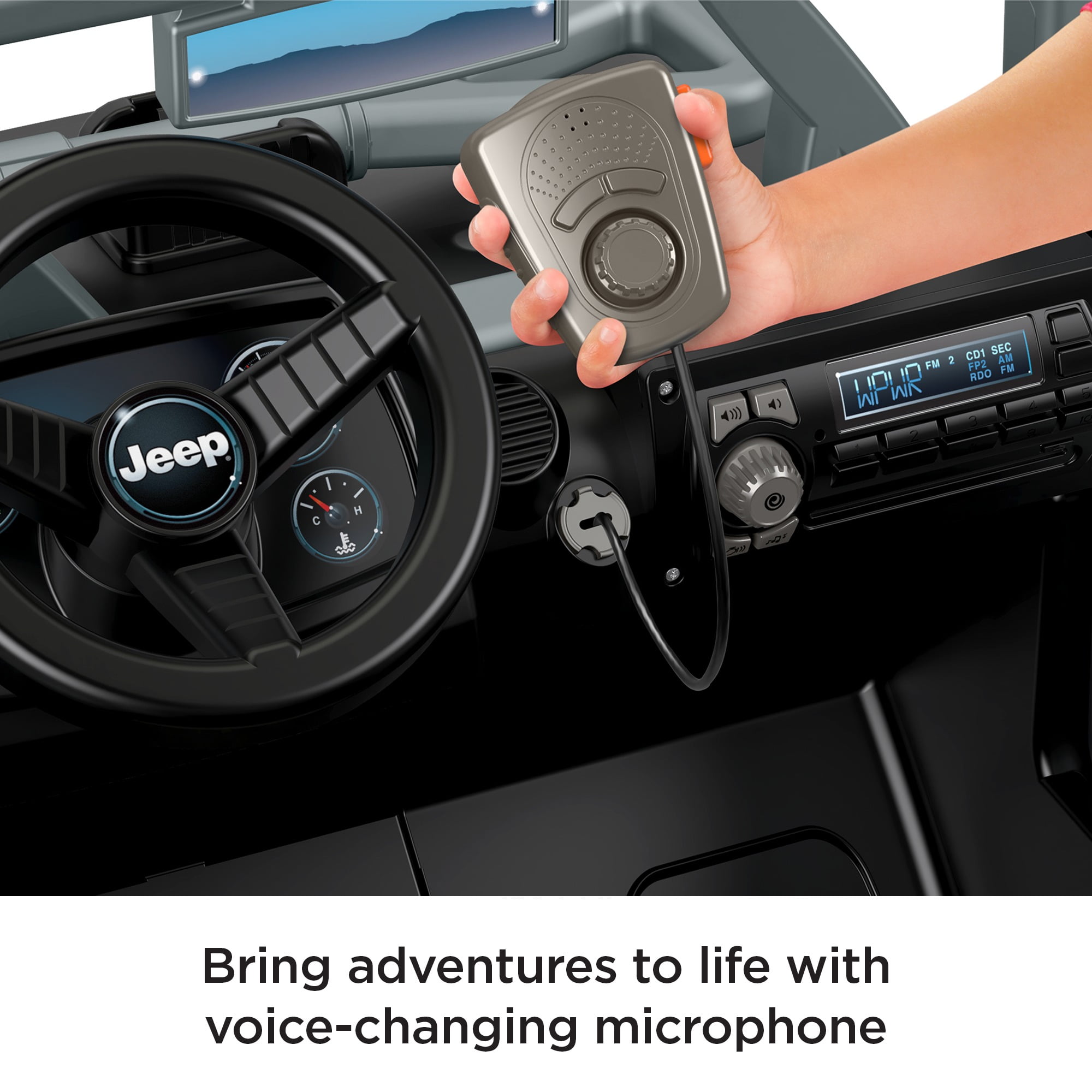 power wheels jeep wrangler willys ride on vehicle