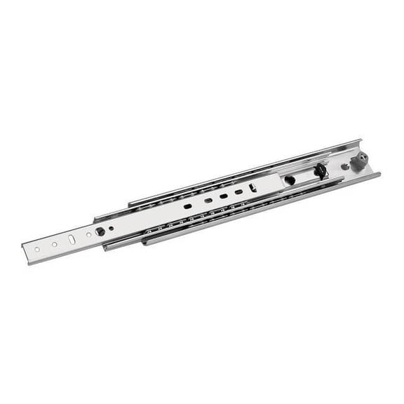 Accuride Drawer Slide, Side Mount, Full, Soft Close, PK2, 3/4"W C 3600-22D