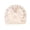 Beige, variant on Solid Color Hat Stitch Comfort Bow Accent Beanie for