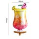 thumbnail image 3 of Kit de globos Happy Birthday, 18 pulgadas, Flamingo Mylar x8, 3 of 5