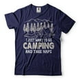 thumbnail image 4 of Camping Shirt I Just Want To Go Camping And Take Naps Shirt Funny Camping Camper Gifts Camper Shirt (XX-Large Military Green), 4 of 6