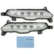thumbnail image 3 of Luz de diurna parachoques conducción Par LED DRL Lámpara antiniebla Luz de circulación diurna Lente limpia Ajuste para Hyundai Tucson 2016-2018 Unbranded 1611210005811, 3 of 8