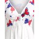 thumbnail image 3 of Vestido Talla Extra con Estampado de Mariposa Rosegal  Vestidos Estampados Tallas Grandes, 3 of 5