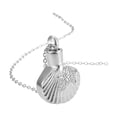 thumbnail image 4 of de de cremación Llavero Cenizas de acero inoxidable Joyería Titular de cenizas Colgante de recuerdo para cenizas Mujeres Hombres Mamá y Argén, 4 of 8