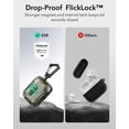 thumbnail image 4 of Funda ESR para AirPods Pro 3 2025 compatible con MagSafe, protección ضد caídas, verde, 4 of 9