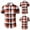 White, variant on MRULIC mens shirts Men's Spring And Summer Printed Casual Lapel Large Size Beach Holiday Plaid Short Sleeve Shirt Red + M