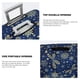 thumbnail image 3 of Balery Dark Blue Christmas Funda de equipaje, fundas para maletas, elástica, lavable, protector de maletas, compatible con maletas de 18 a 32 pulgadas-X-Large, 3 of 7