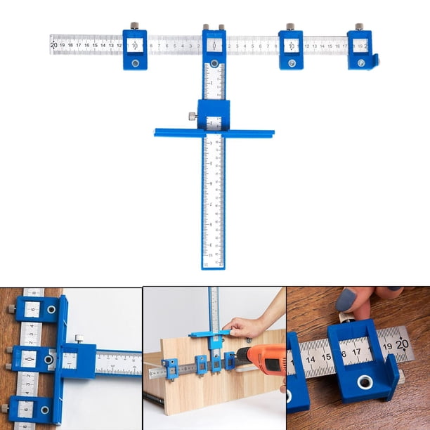 Herramienta de guía de taladro Soledad Localizador de perforaciones azul