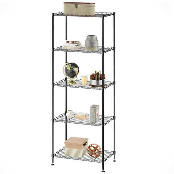 SESSLIFE 5Tier Shelving Unit Shelf, Metal Large Storage Shelves, Heavy
