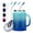 Ocean Blue, variant on 50 oz Coffee Mug Insulated Tumbler with Handle and Straw - Keep Cold-36h & Hot-24h, Large Stainless Steel Coffee Cup with 2-in-1 Lid, 50oz Metal Tumbler Double Wall Vacuum Water Bottle