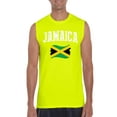 thumbnail image 1 of Mens Jamaica Flag Ultra Cotton Sleeveless T-Shirt, 1 of 5