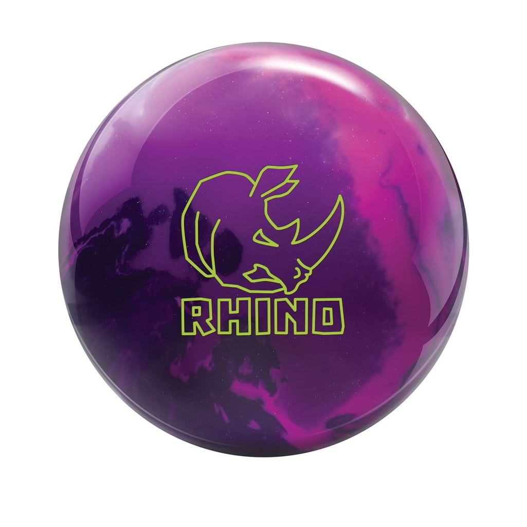 Brunswick Rhino Reactive PRE-DRILLED Bowling Ball Magenta/Purple/Navy 12lbs