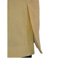 thumbnail image 4 of Men's Two Button Yellow White Classic Seersucker Sear Sucker Suit Trending Formal Blazer, 4 of 5
