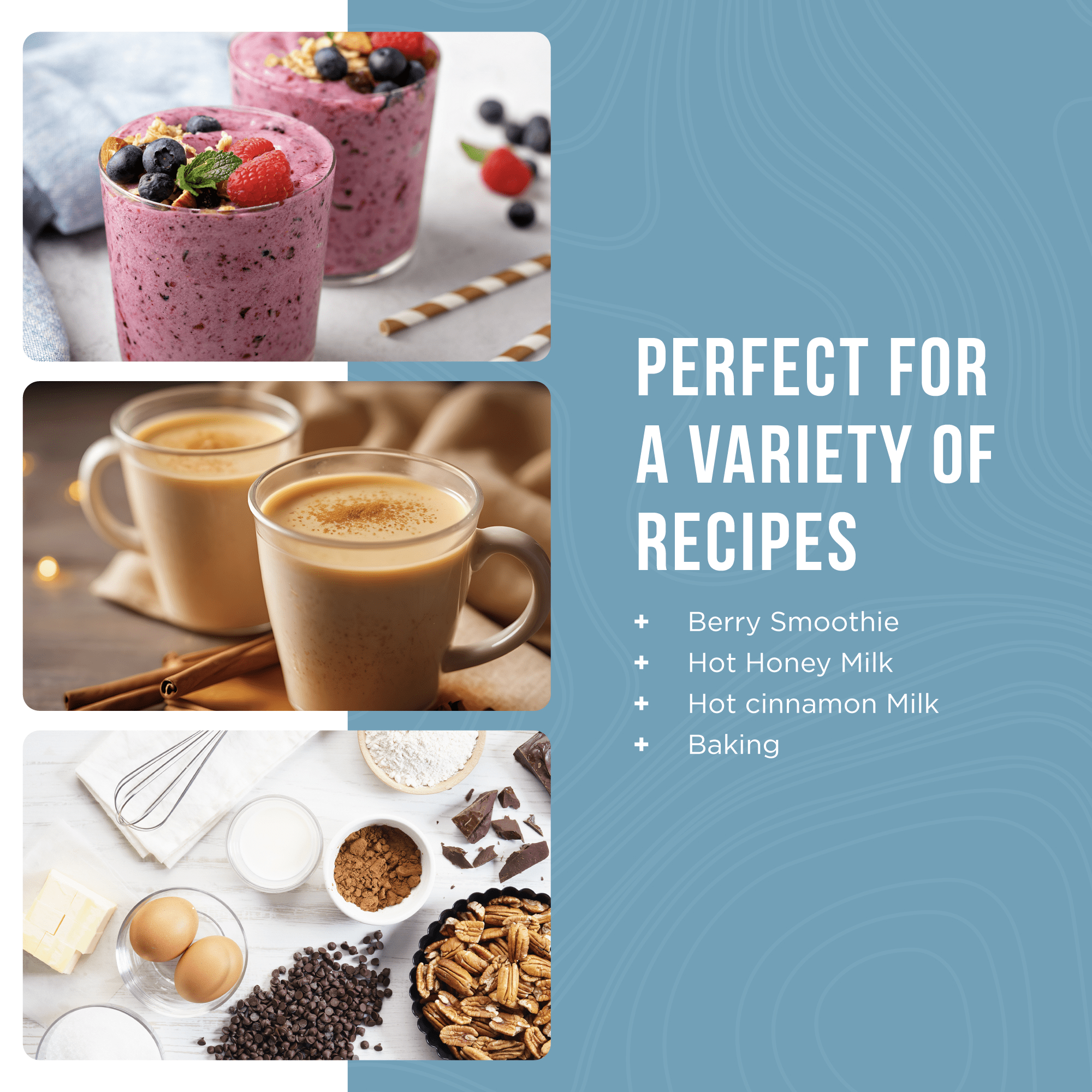 Country Fresh Instant Nonfat Dry Milk Powder, 39 Servings, 20 Year Shelf Life, Gluten Free - Canned Vitamin-Fortified Nonfat Milk Powder for Baking and Emergency Food Supplies