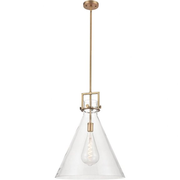 Innovations Lighting - Newton Cone - 1 Light Pendant In Restoration Style-22.75