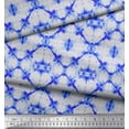 thumbnail image 2 of Soimoi Crepe Silk Fabric Geometric Tie-Dye Print Sewing Fabric Yard 42 Inch Wide, 2 of 3