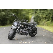 Coleman Powersports B200RSV 196cc Gas Powered Mini Bike, Rear Suspension Off-Road Motorcycle Up to 30 MPH & 20 Miles Range, Pull-Start Engine, Front & Rear Disc Brakes, Ages 13 and Up, Black
