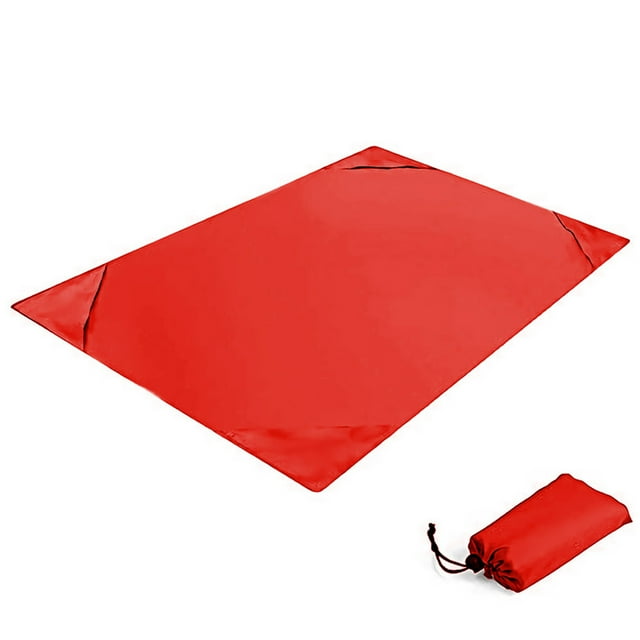 Couvertures de Plage Anti-Sable avec Rangement Couverture de Plage Anti-Sable, Tapis de Plage, Grand et Compact Tapis Sans Sable Séchage Rapide, Léger et Durable pour 2-3 Adultes Voyage Fête Sports Camping Randonnée