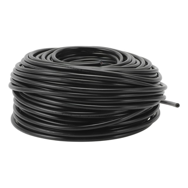 Cables de Tierra Eléctrica para Automóviles Unique Bargains 164FT Negro TC 1 Pcs 22AWG 8 Conductores Totalmente Aislados y Con Chaqueta de Toque Suave Universal