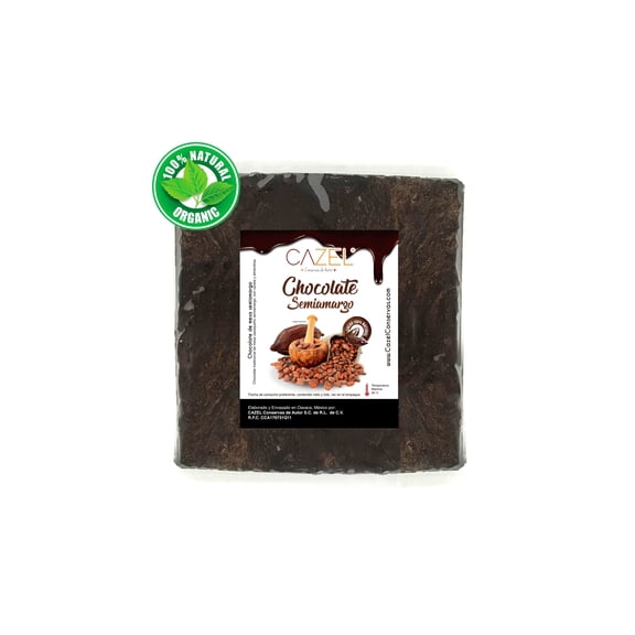 Chocolate Semi-Amargo Marqueta 1 Kg