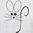 thumbnail image 3 of CafePress - Black Mouse Light T Shirt - Men's Classic Graphic T-Shirt, 3 of 4
