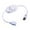 White, variant on LED Knob Dimmer USB Extension Cord Stepless Control, Rotary Controller, LED Strip Lights