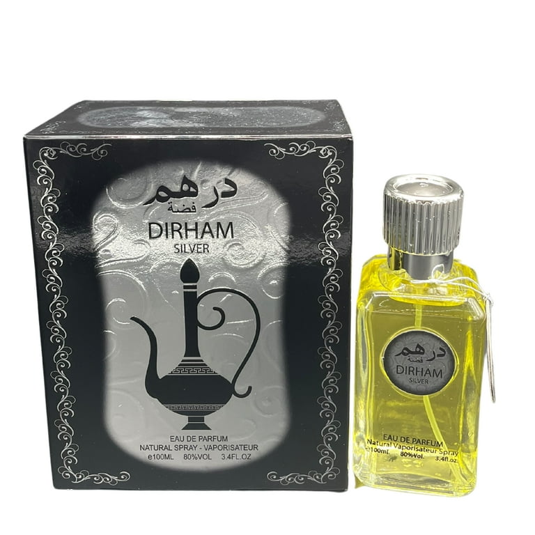 香水(男性用) DAMI Eau de Parfum SAYSUM 50ml Atika Perfumes Dirham Silver for Men, EAU DE PARFUM, 100 ml
