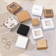 thumbnail image 2 of Caja de embalaje de papel Kraft con ventana cuadrada, almacenamiento de dulces de jabón hecho a mano, Cajas de Regalo para Baby Shower, recuerdo de boda, decoración, 50 unidades, 2 of 4