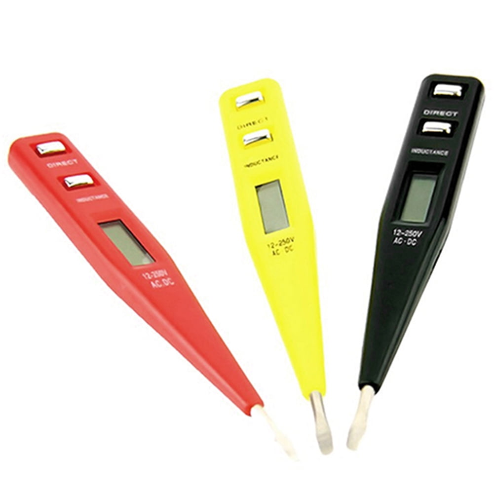 Besufy 12V250V AC DC Digital Electrical Tester Pen Probe Voltage