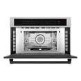 thumbnail image 2 of ZLINE Autograph Edition 30 1.6 cu ft. Built-in Convection Microwave Oven in Fingerprint Resistant Stainless Steel and Matte Black Accents, 2 of 5