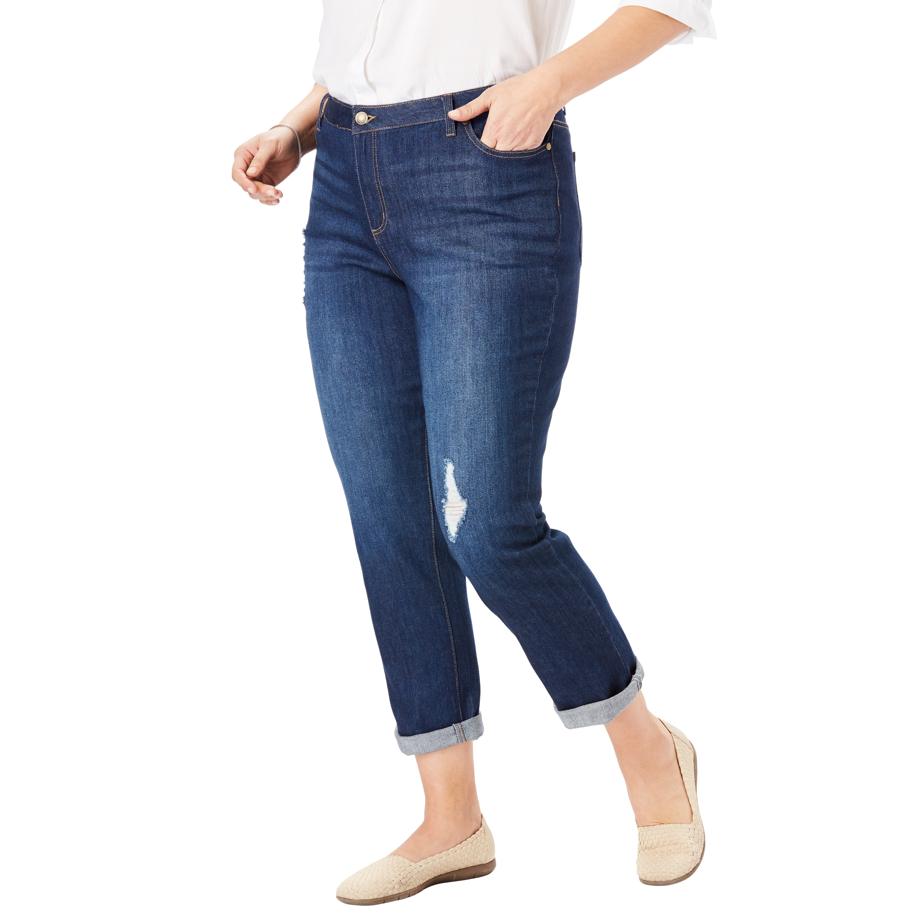 walmart plus size tall jeans