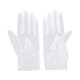 thumbnail image 1 of FELTECHELECTR 1 par de delicados guantes de boda, elegantes guantes de encaje, guantes para vestido de novia, accesorios de boda para mujeres (blanco), 1 of 6