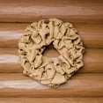 thumbnail image 4 of VHC Brands Burlap Natural Wreath, 4 of 5