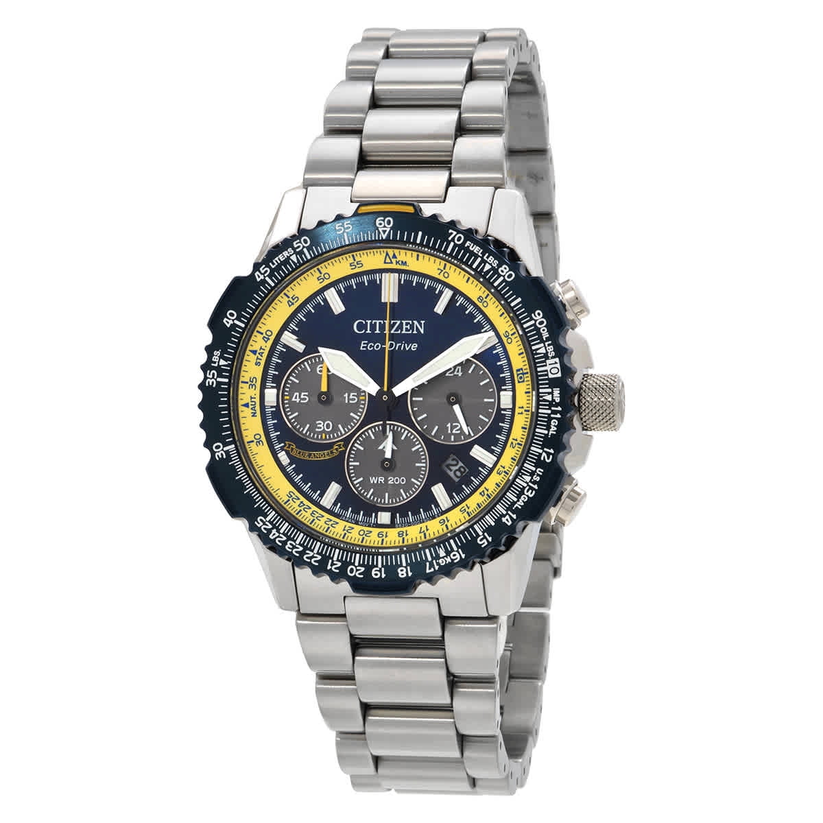 Citizen Promaster Navihawk Chronograph Blue Dial Men's Watch CA4667-53L