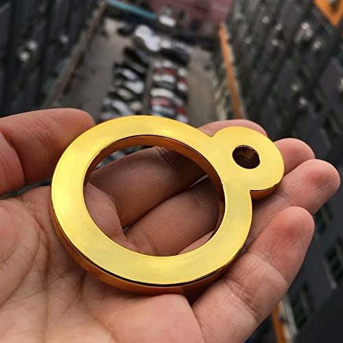 10 Pack Mailbox Numbers 0-9, 2.76 Inch High, Door Address Numbers Stickers for Apartment, House, Room, Office, Cars, Trucks, Gold Plating Process Number Sign