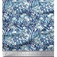 thumbnail image 1 of Soimoi Green Rayon Fabric Leopard & Wild Animal Skin Fabric Prints by Yard 42 Inch Wide, 1 of 3