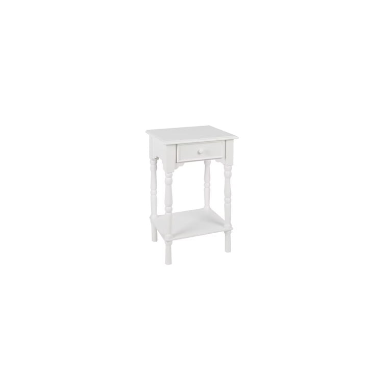 Decor Therapy Jane 1-Drawer Side Table, Nightstand, 17