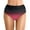Brick Red, variant on Womens Swim Bottoms High Rise Gradient Print Triangle Briefs Ruched for Beach Swimming Bathing Suit Bottoms Purple XXL