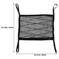 thumbnail image 2 of AURARMLET 1Set Travel Car Cargo Net Black Polyester Heavy Duty for SUV Interior Accessories, 2 of 8