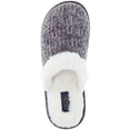 thumbnail image 2 of RACHEL Rachel Roy Womens Slipper, Chenille Lipsole Scuff Slipper, Grey, Size 7-8, 2 of 2