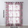 thumbnail image 3 of Under 10 Curtain Big Peony Rotten Flower Window Screen: Gorgeous and Dreamy Garden Window, 3 of 9