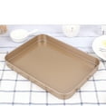 thumbnail image 2 of Xingzhi Rectangle Non-stick Baking Tray Carbon Steel Kitchen Cake Bread Biscuit Baking Pan Tool, 2 of 8